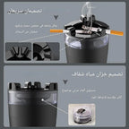 Car Ashtray with Smoke-Sealing Lid