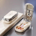 Pill Cutter & Organizer Case